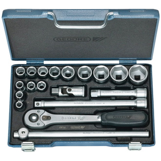 Steckschlüsselgarnitur Gedore, Bild 31281 Gruppenansicht