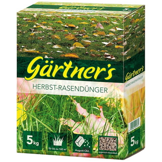 Gärtner's Herbst Rasendünger 5 kg