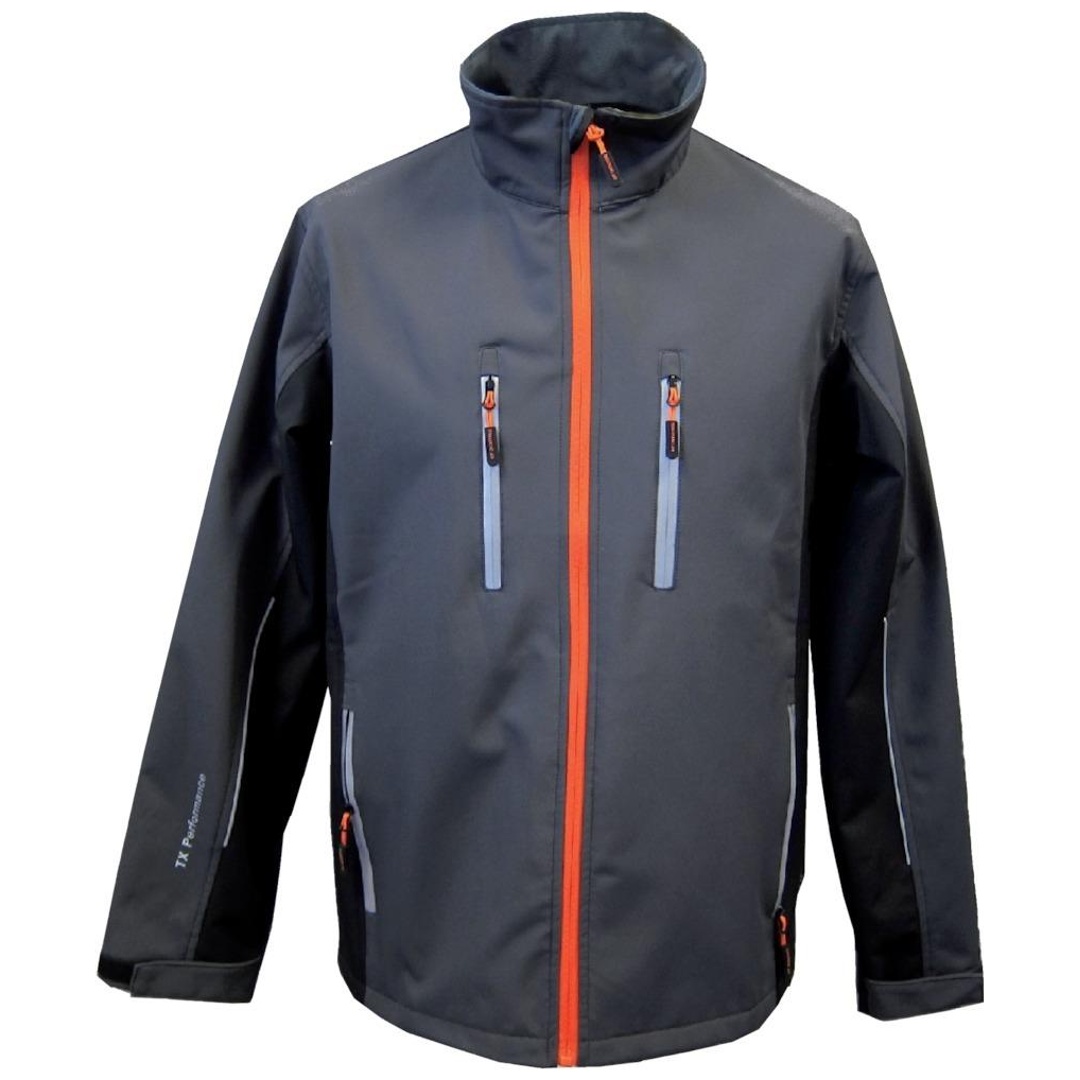 Terratrend Softshelljacke 61270 Gr. 2XL grau/schwarz
