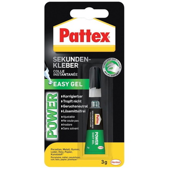 Pattex Sekundenkleber Power Easy Gel 3g