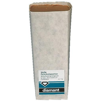 Glöckler Schleif- und Polierpaste 700g weiß-beige diamant