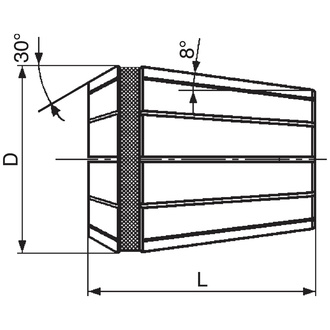 Fahrion Spannzange DIN 6499 B HP32- 3,0 mm