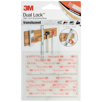 3M Dual Lock High-Tech Druckvers. 4 x 19 mmx10cm