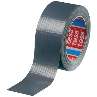 Tesa Basic duct Tape 50 m x 50 mm, grau