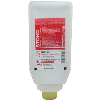 SC Johnson Stokolan Intense PURE Hautpflegecreme intensiv 1.000 ml Softflasche sehr trockene strap. Haut