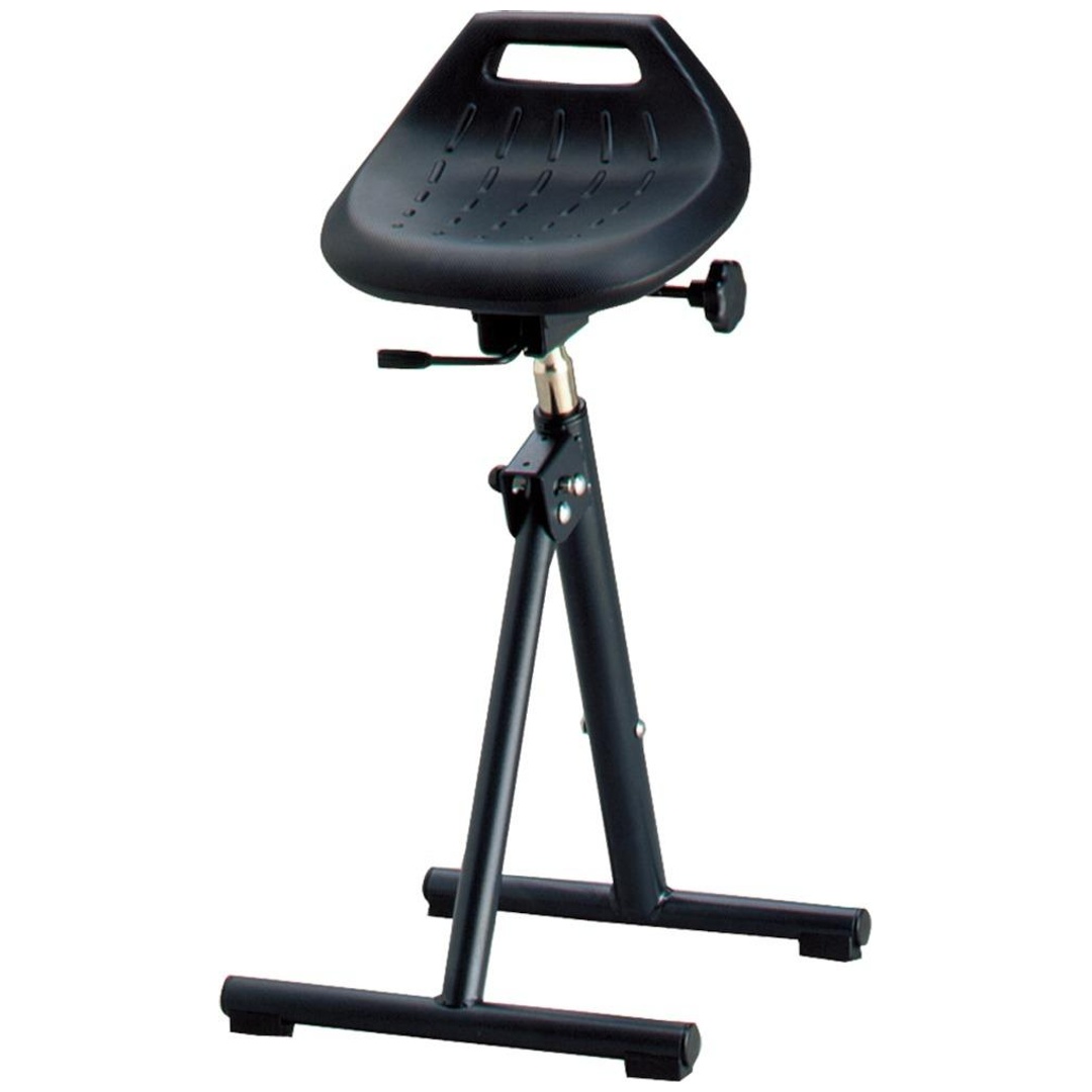 BIMOS Stehhilfe 3 mit Gleiter Sitzhöhe 650-850mm Integralschaum schwarz