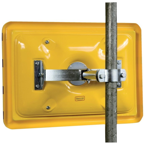 Dancop Halter für Wand-und Pfostenmontage 2-Punkt Halter für Spiegel - 1
