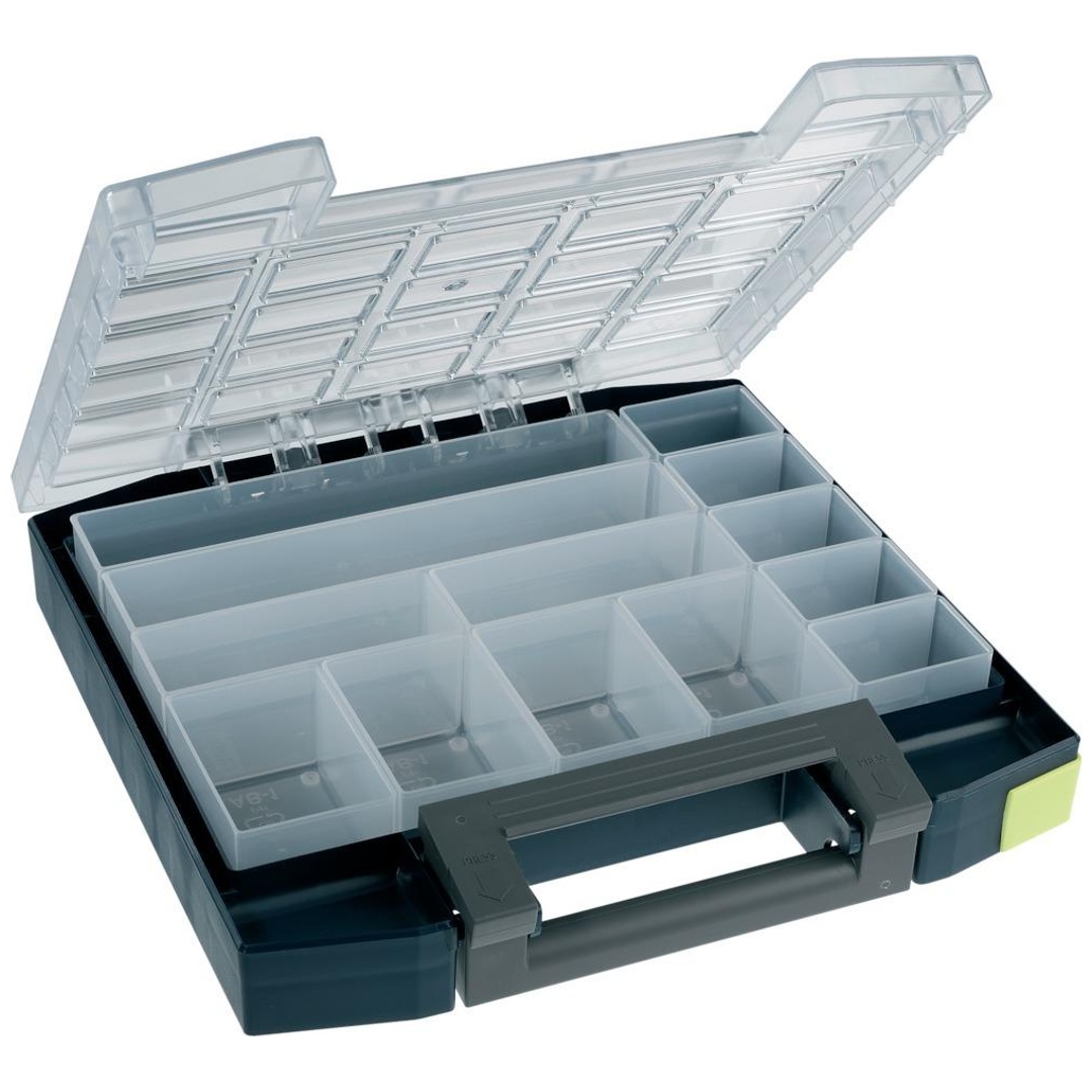 Raaco Sortimentskoffer Polycarbonat boxxser 55 5x5-15 blau