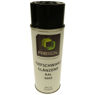 Reidl Lackspray schwarz glänzend 500 ml RAL 9005