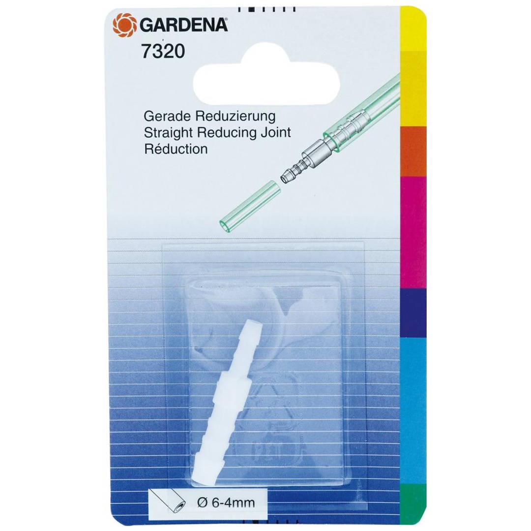 Réducteur de tuyau GARDENA 07320-20 PVC 6 mm, 4 mm