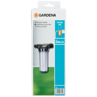 Gardena Pumpen-Vorfilter WD Bis 6.000 L/H