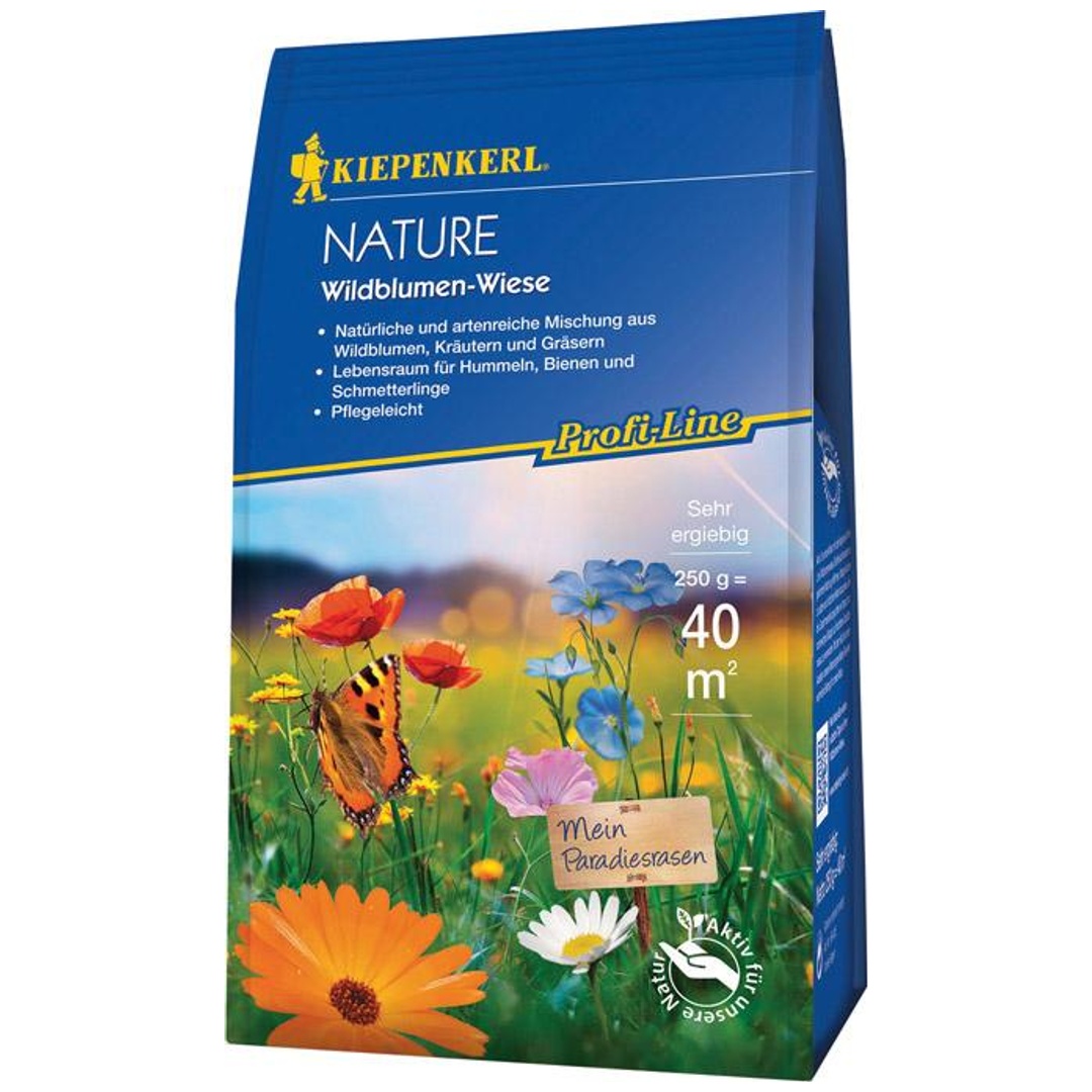 Mélange naturel et diversifié de fleurs sauvages 250g Profi-Line Nature