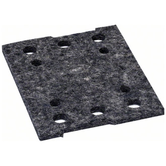 Bosch Schleifplatte, 110 x 100 mm, mit Filz, für Exzenterschleifer