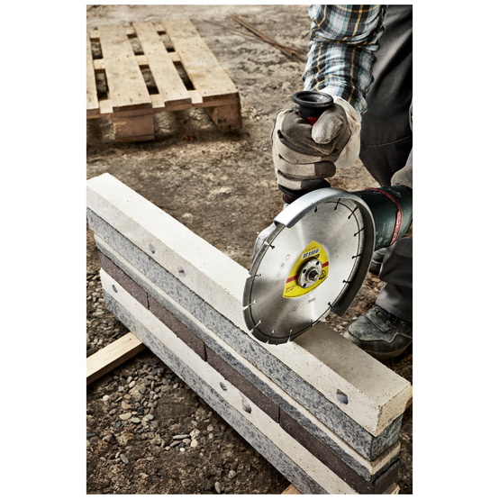 Klingspor DT 350 U Diamanttrennscheiben X-LOCK, 115 x 2,4 x 22,23 mm 8 Segmente - 2