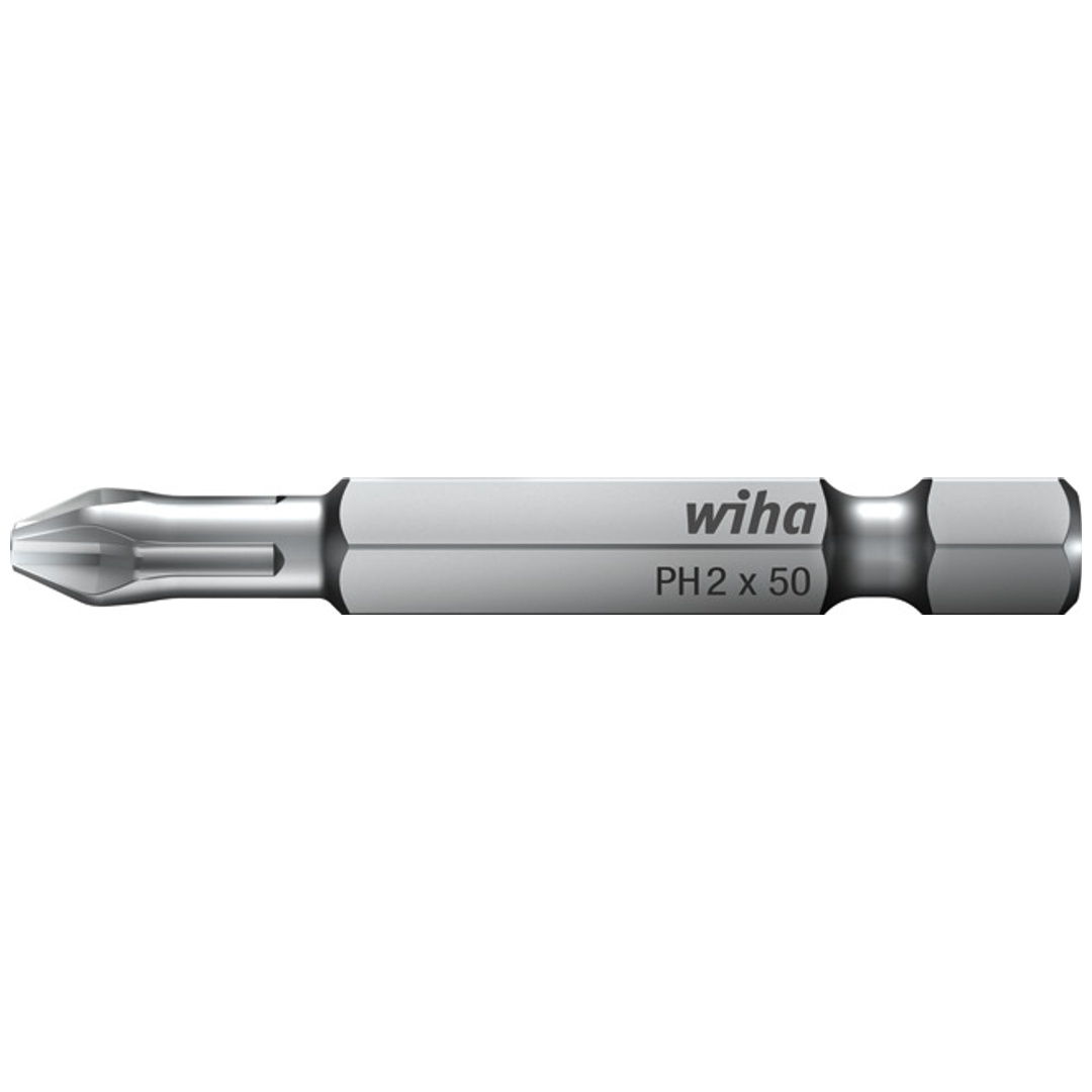 Wiha ZOT-Torsions-Bit, Phillips, Form E 6,3 (7041 ZOT) PH1 x 50 mm
