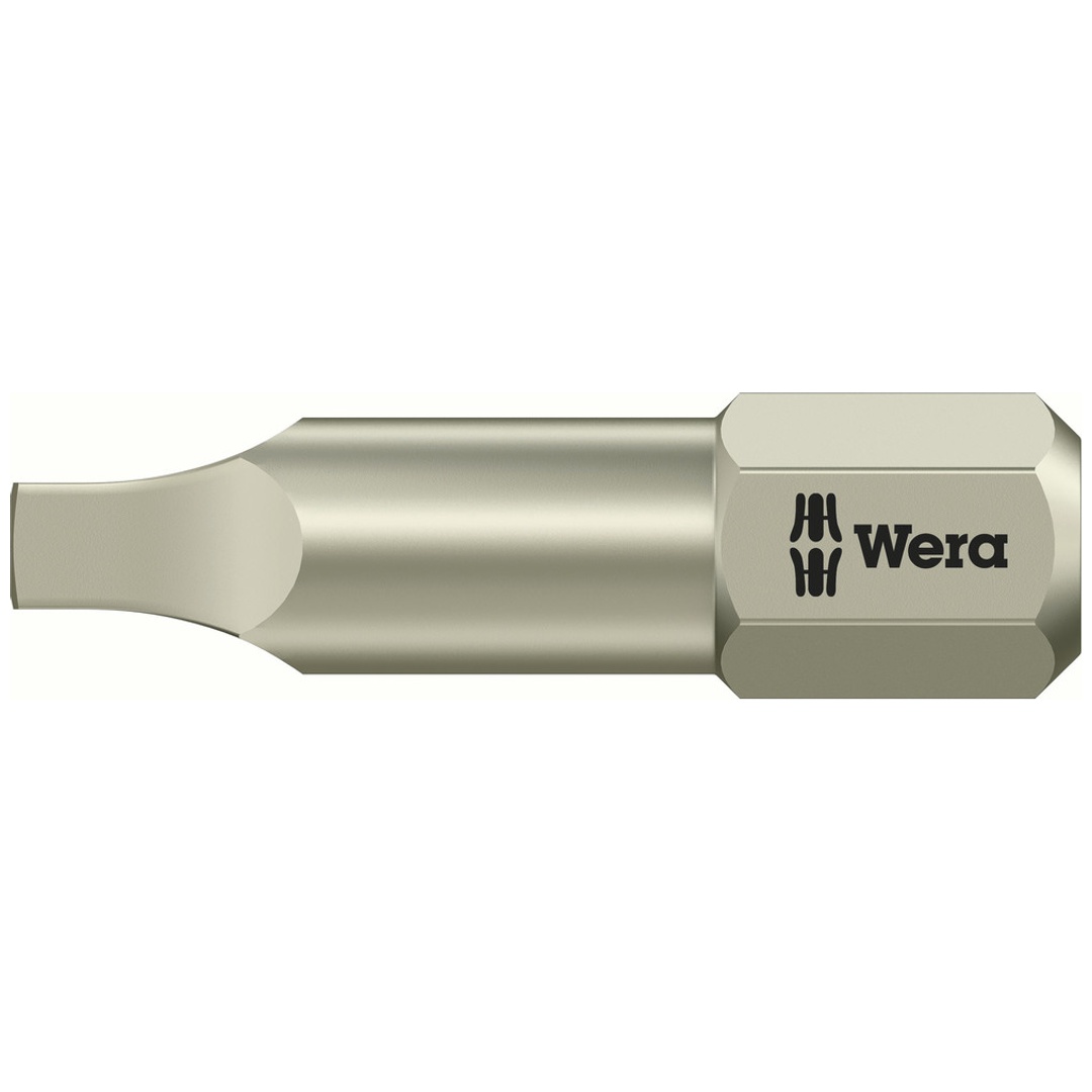 Wera 3868/1 TS Innenvierkant Bits, Edelstahl, # 2 x 25 mm