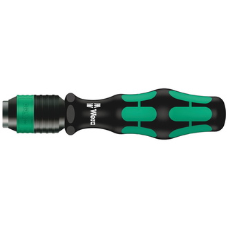 Wera 813 R Bits-Handhalter mit Rapidaptor Schnellwechselfutter, 1/4 x 90 mm