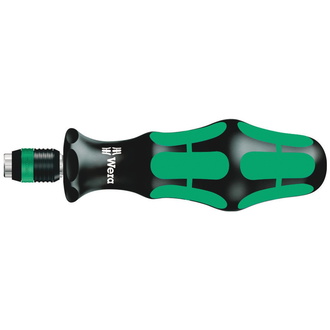 Wera 816 R Bits-Handhalter mit Rapidaptor Schnellwechselfutter, 1/4" x 119 mm