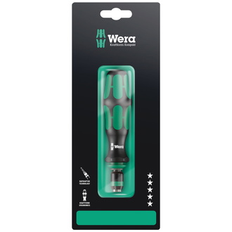 Wera 817 R SB Bits-Handhalter mit Rapidaptor Schnellwechselfutter, 1/4" x 133 mm