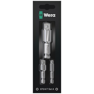 Wera 870/4/7 Set A SB, 3-tlg.