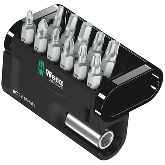 Wera Bit-Check 12 Metal 1, 12-tlg.