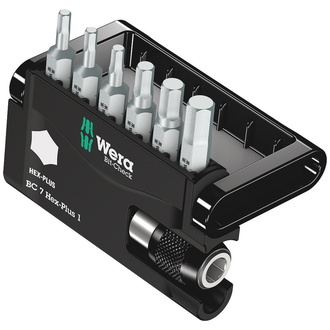 Wera Bit-Check 7 Hex-Plus 1, 7-tlg.