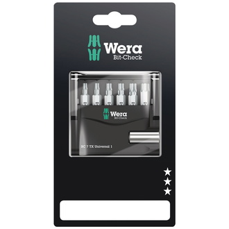 Wera Bit-Check 7 TX Universal 1 SB, 7-tlg.