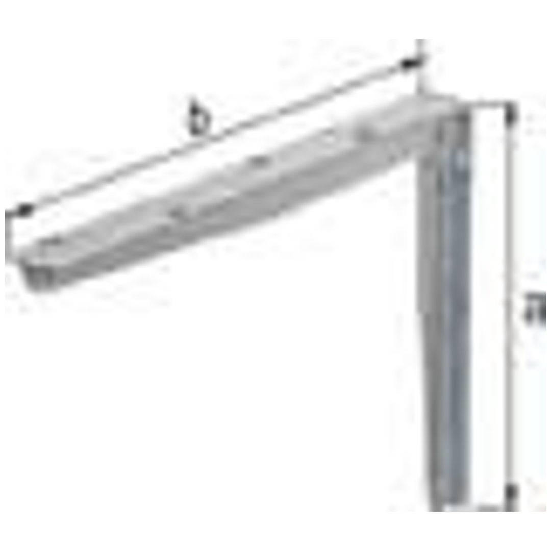ALBERTS GAH Alberts Konsole a.T-Profil, fvz, 550 x 300