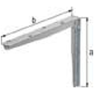 GAH Alberts Konsole a.T-Profil, fvz, 400 x 300