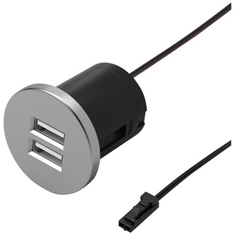 Halemeier USB EinbauDoppelsteckdoseAusgang 5V max. 2100mA