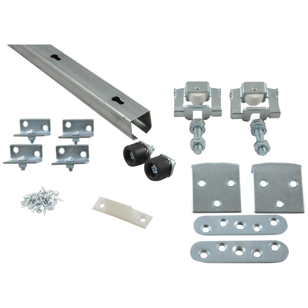 HBS Zimmerschiebetürbeschlag Set 40 kg, 185 cm