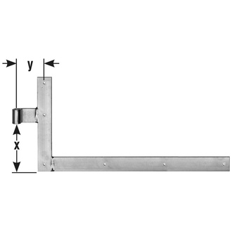 Pollmann Winkelbänder D20 400x800 mm verzinkt