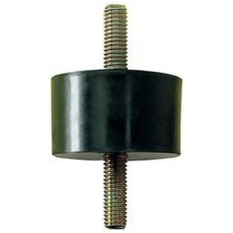 Gummi-Metall-Puffer zylindrisch Typ A D8xH8mm M3x6 NR55