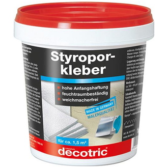 decotric Styroporkleber 1 kg gebrauchsfertig