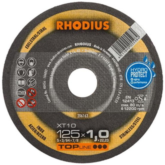 RHODIUS Trennscheibe XT 10 115x1,0x22,23 mm ger.