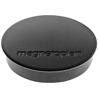 magnetoplan Magnet D30 mm VE10 Haftkraft 700 g schwarz