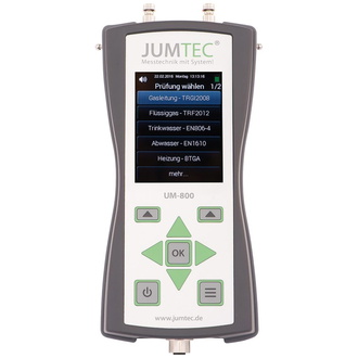 JUMTEC Universalmessgerät UM-800f.Druck,Leckmenge,Ortung