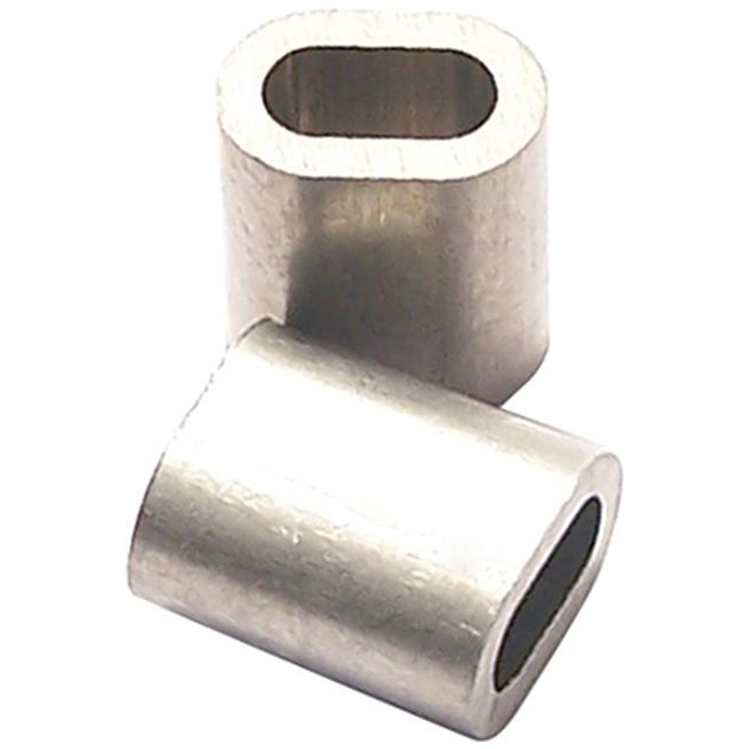 PÖSAMO Alu-Pressklemmen Z3 f.Drahtseil-Ø 3,0 mm
