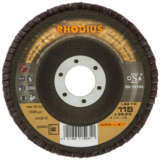 RHODIUS-Schleifmopteller-LSZ-F2-fuer-Edelstahl