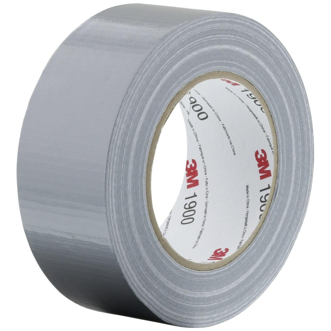 3M Gewebeklebeband 1900, 50 mm x 50 m, silber