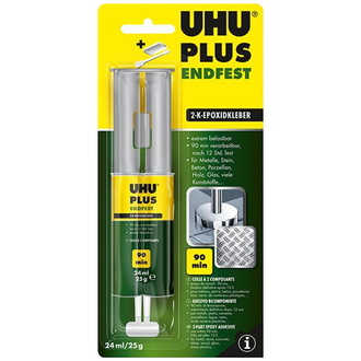 UHU plus endfest 2K-Spritze 24ml/25g