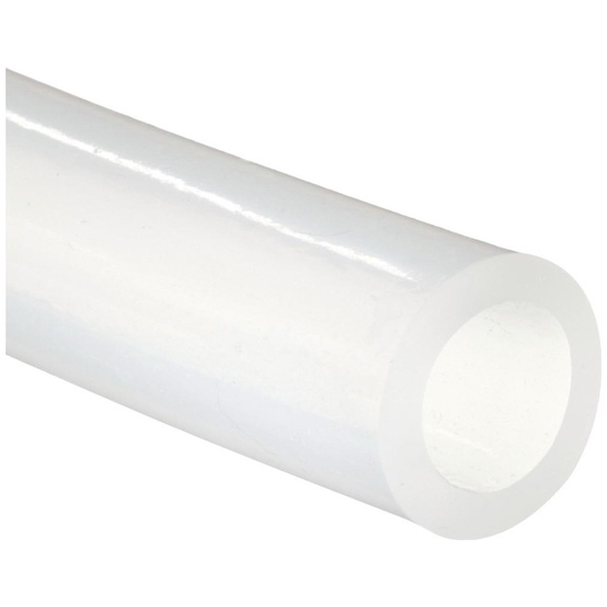 Silikonschlauch transparent FDA, 6 x 1 mm, 25 m