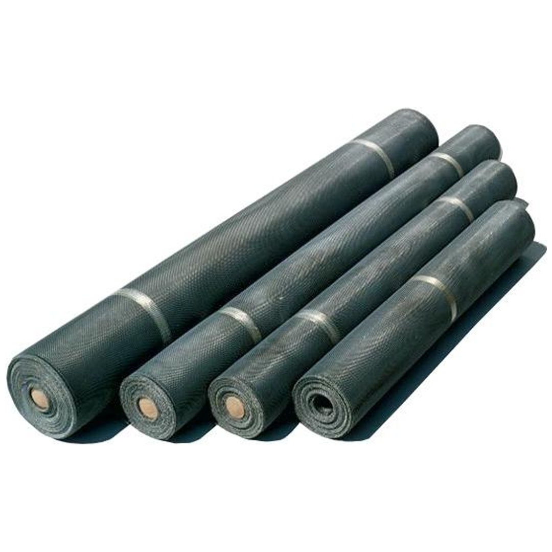 Fenstergewebe 1,00 x 30 m Fiberglas schwarz
