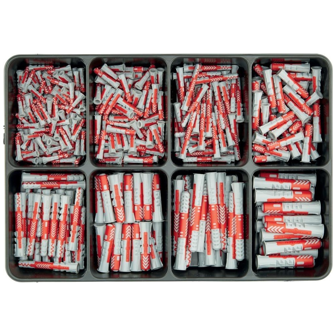 Fischer Duopower 5/6/8/10/12 x 25/30/40/50/60/65 Nylon-Dübel Spreizdübel Klappdübel Hohlraumdübel mit Kragen