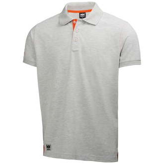 Helly Hansen Polo-Shirt Oxford, Gr. M, grau-melliert