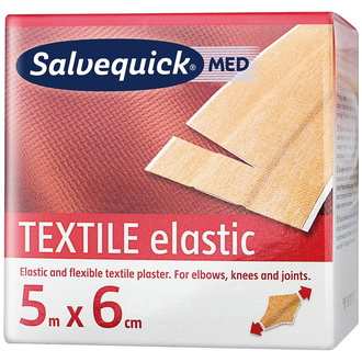 CEDERROTH Salvequick textiles Pflaster 6cm x 5m