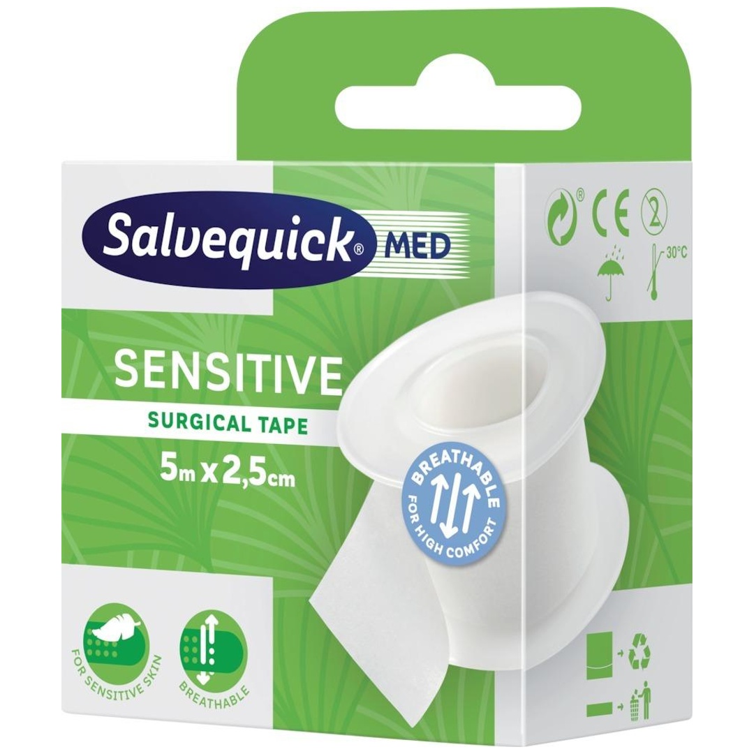 CEDERROTH Salvequick Tapeband, 5 m x 2,5 cm