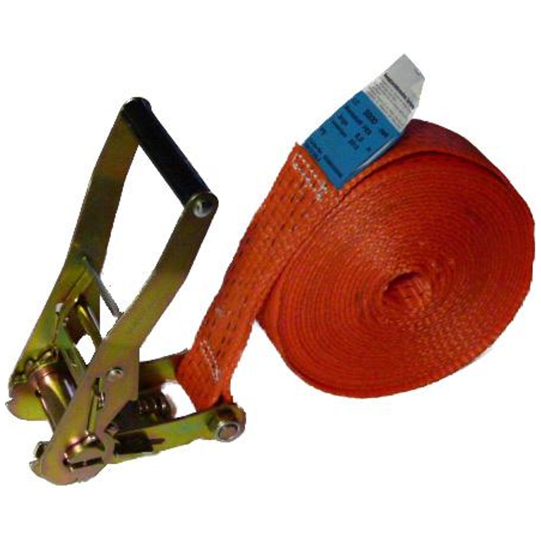 McBull Zurrgurt, 1-teilig, 50 mm, 10 m, 2500/5000 daN, Druckratsche