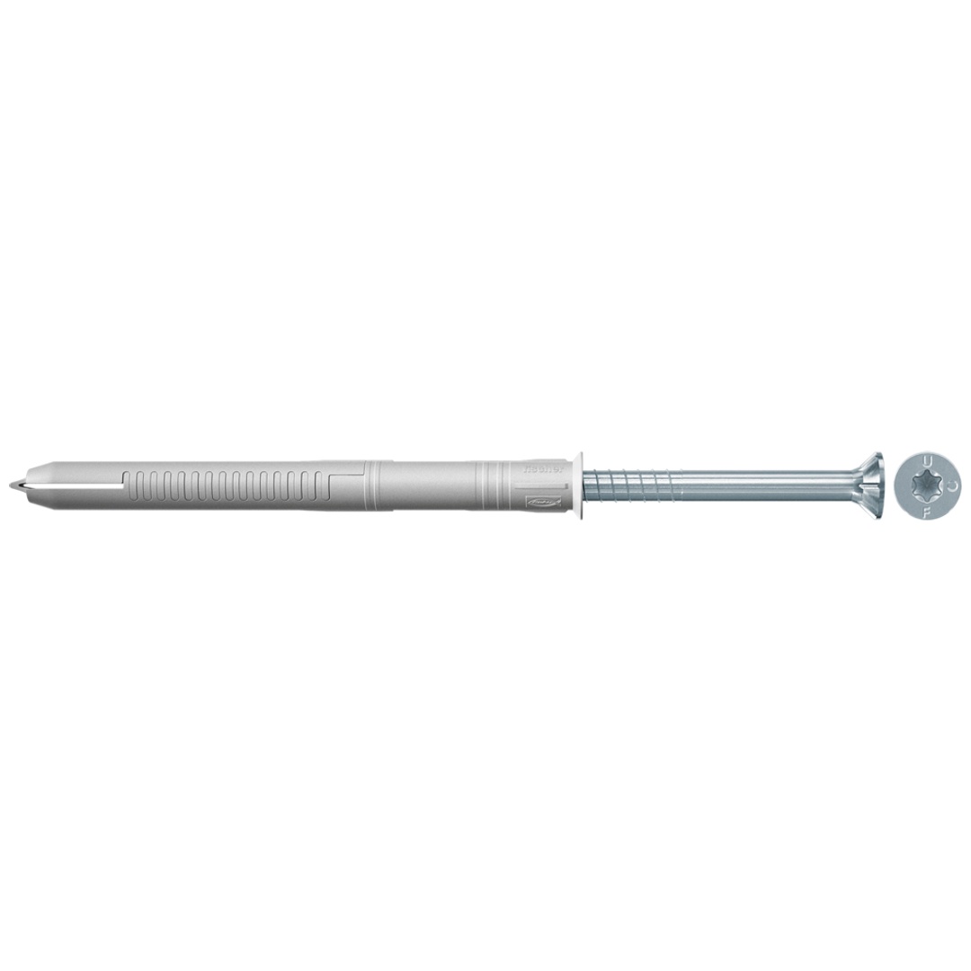 Fischer Langschaftdübel Fur 10 X 80 T B (Beutel 10 Stk.) Mit Senkkopfschaube