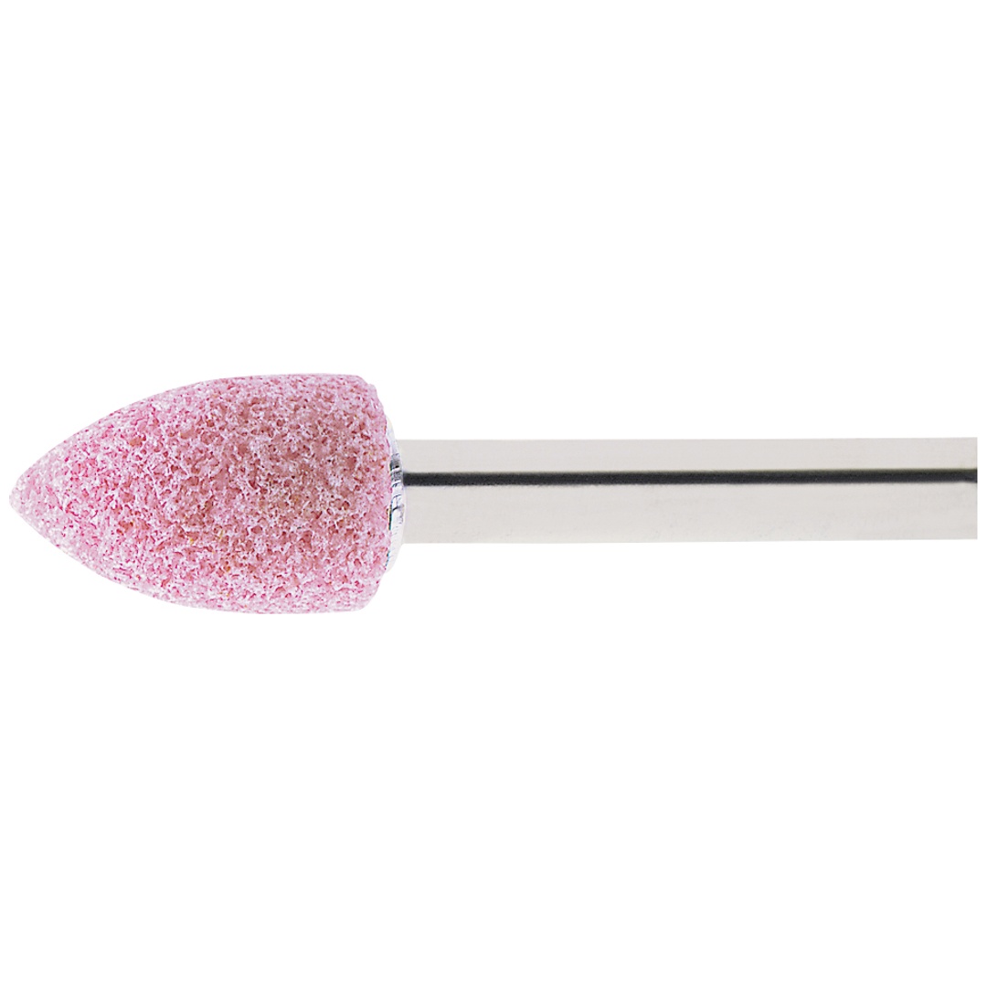 LUKAS-ERZETT LUKAS Schleifstift SP Spitzbogenform für Stahl/Stahlguss 3x6 mm Schaft 3 mm, Edelkorund Korn 100